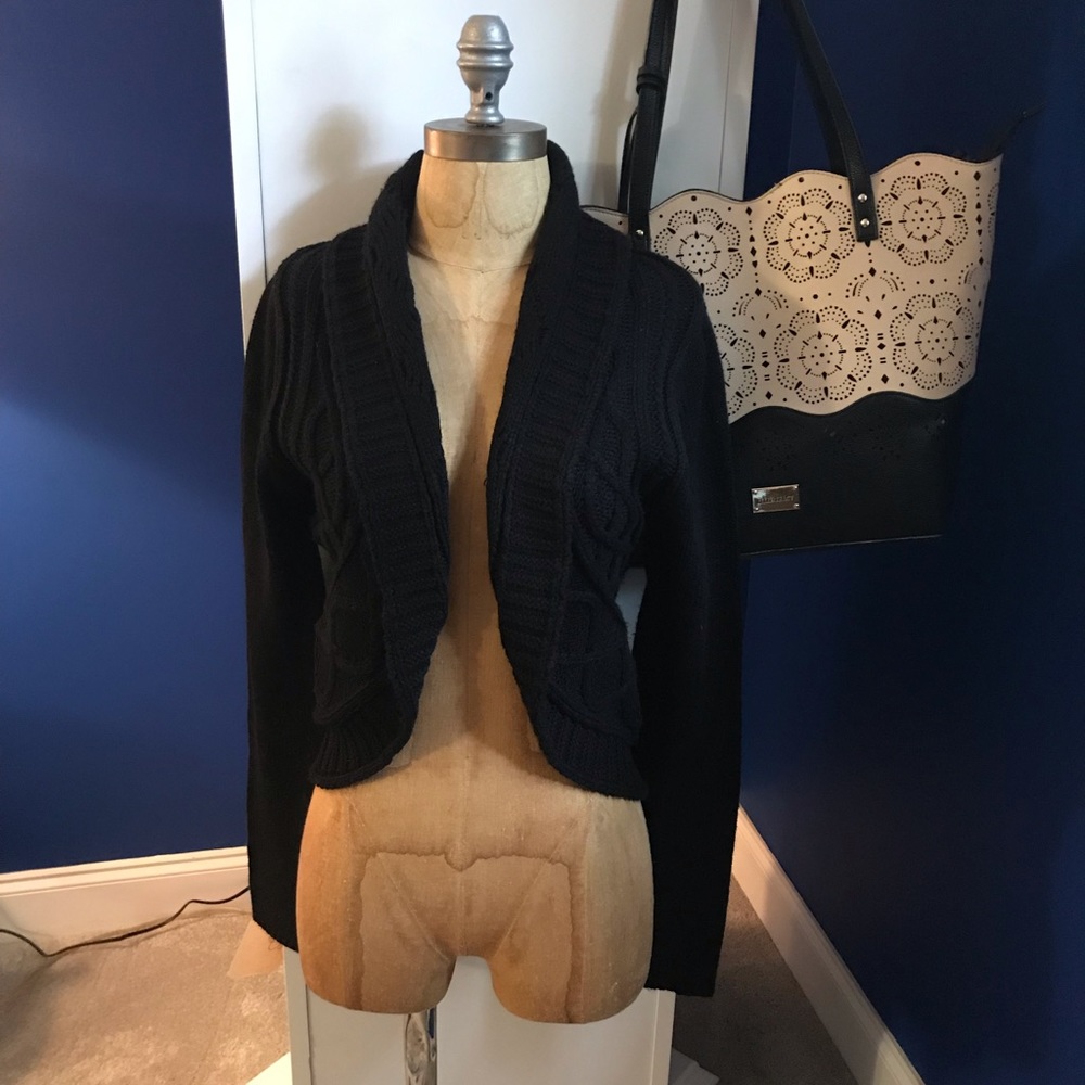 Black Cardigan - Picture 3 of 4